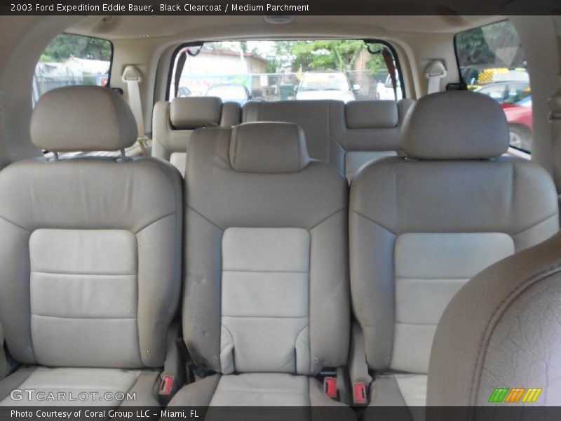 Black Clearcoat / Medium Parchment 2003 Ford Expedition Eddie Bauer