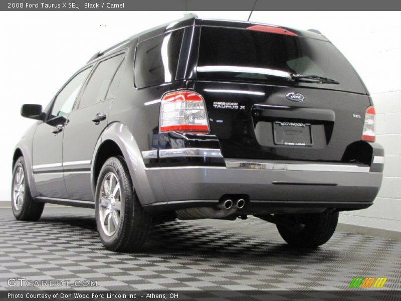 Black / Camel 2008 Ford Taurus X SEL