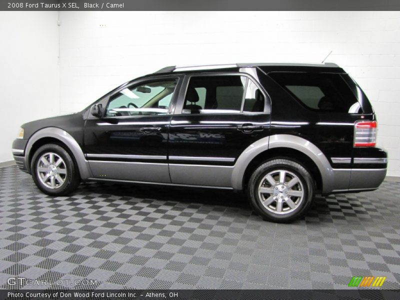 Black / Camel 2008 Ford Taurus X SEL