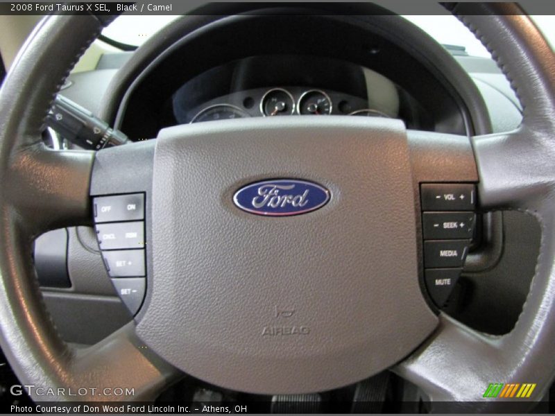 Black / Camel 2008 Ford Taurus X SEL