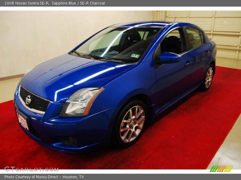 Sapphire Blue / SE-R Charcoal 2008 Nissan Sentra SE-R