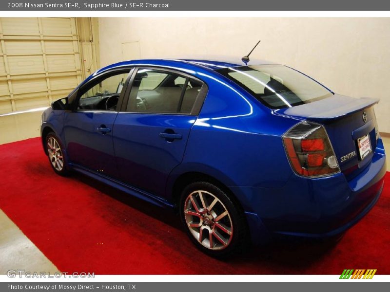 Sapphire Blue / SE-R Charcoal 2008 Nissan Sentra SE-R