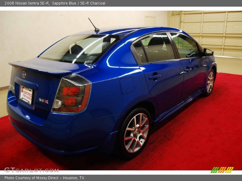 Sapphire Blue / SE-R Charcoal 2008 Nissan Sentra SE-R