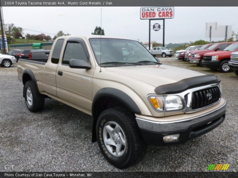 Mystic Gold Metallic / Oak 2004 Toyota Tacoma Xtracab 4x4