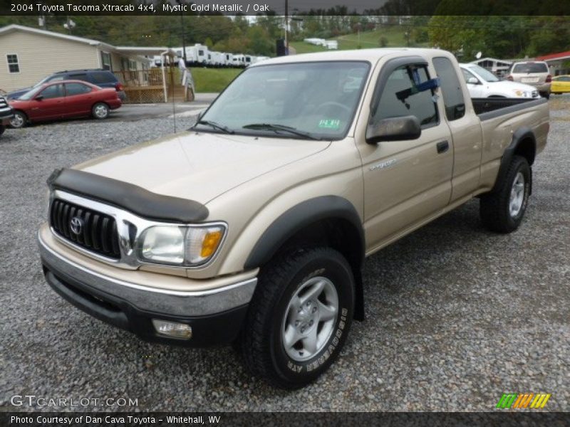 Mystic Gold Metallic / Oak 2004 Toyota Tacoma Xtracab 4x4
