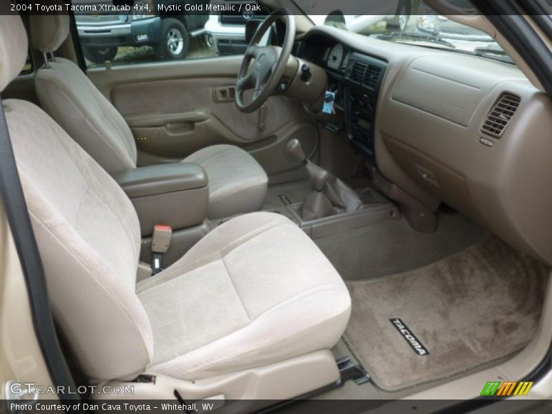 Mystic Gold Metallic / Oak 2004 Toyota Tacoma Xtracab 4x4