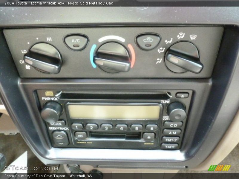 Mystic Gold Metallic / Oak 2004 Toyota Tacoma Xtracab 4x4