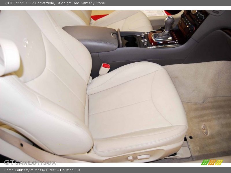 Midnight Red Garnet / Stone 2010 Infiniti G 37 Convertible