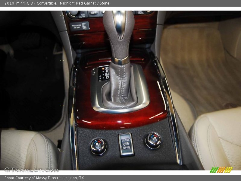 Midnight Red Garnet / Stone 2010 Infiniti G 37 Convertible