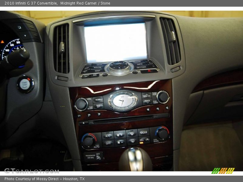 Midnight Red Garnet / Stone 2010 Infiniti G 37 Convertible