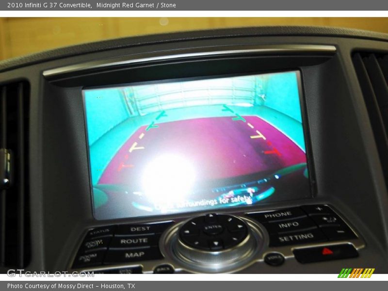 Midnight Red Garnet / Stone 2010 Infiniti G 37 Convertible