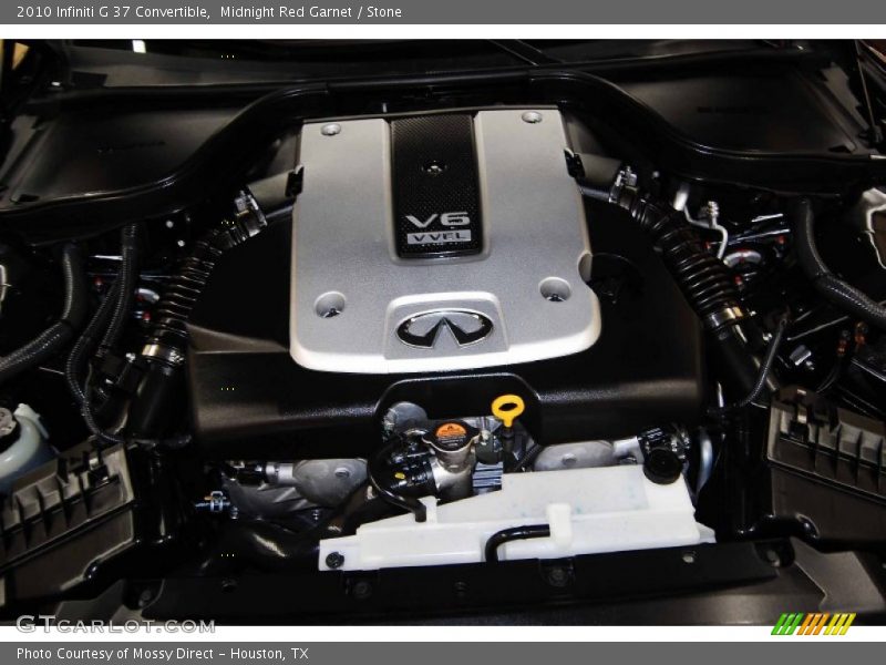 Midnight Red Garnet / Stone 2010 Infiniti G 37 Convertible