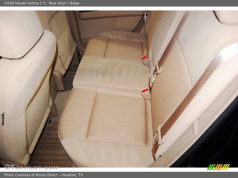 Blue Onyx / Beige 2008 Nissan Sentra 2.0