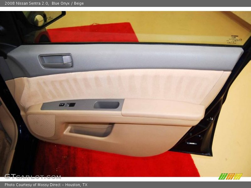Blue Onyx / Beige 2008 Nissan Sentra 2.0