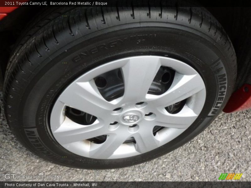 Barcelona Red Metallic / Bisque 2011 Toyota Camry LE