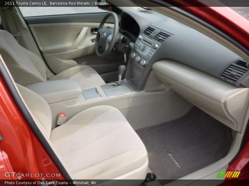 Barcelona Red Metallic / Bisque 2011 Toyota Camry LE