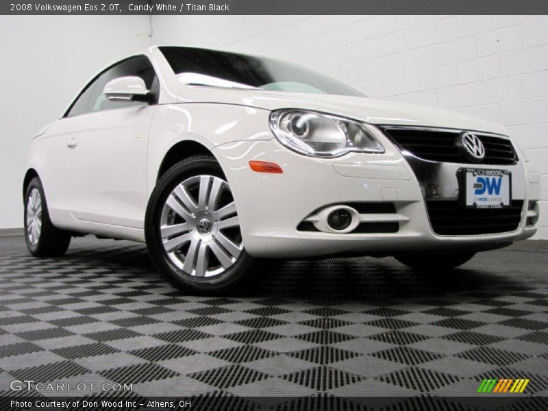 Candy White / Titan Black 2008 Volkswagen Eos 2.0T