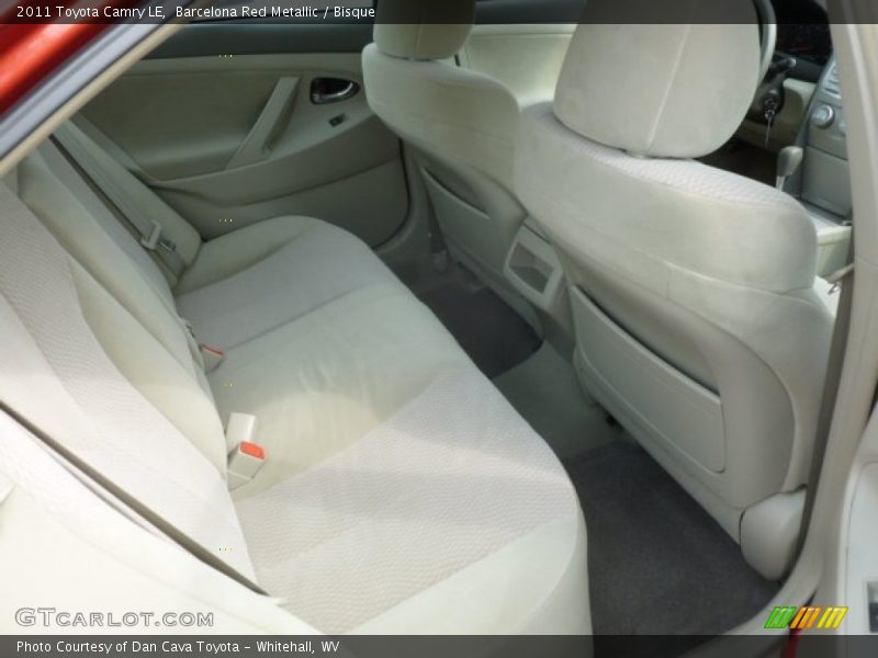 Barcelona Red Metallic / Bisque 2011 Toyota Camry LE