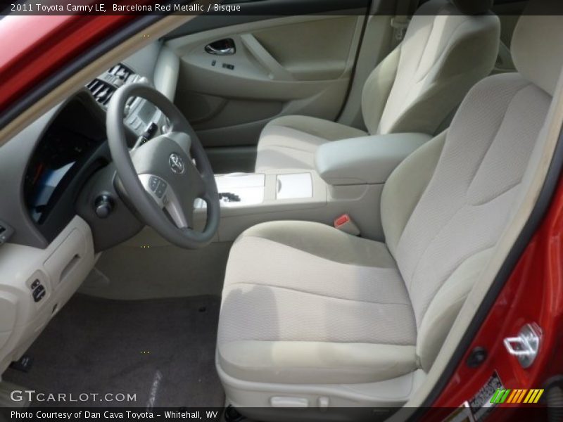 Barcelona Red Metallic / Bisque 2011 Toyota Camry LE