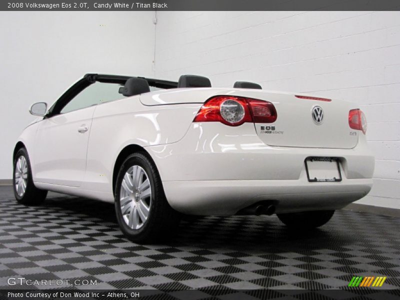 Candy White / Titan Black 2008 Volkswagen Eos 2.0T