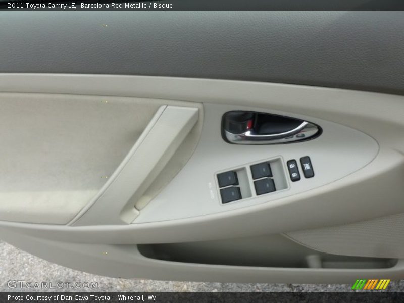 Barcelona Red Metallic / Bisque 2011 Toyota Camry LE