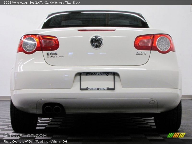 Candy White / Titan Black 2008 Volkswagen Eos 2.0T