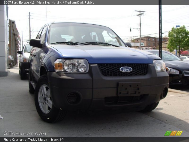 Vista Blue Metallic / Medium/Dark Pebble 2007 Ford Escape XLS