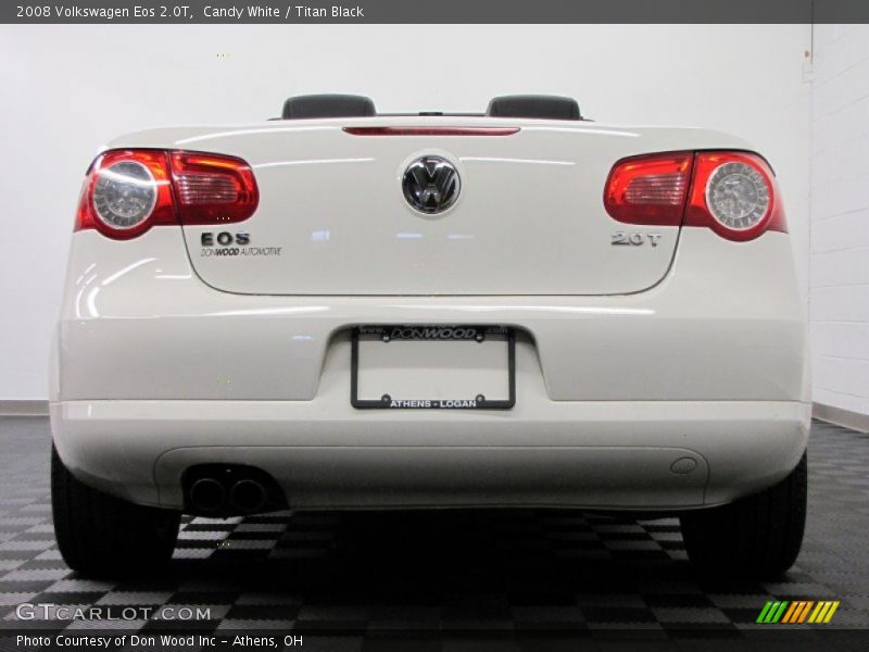 Candy White / Titan Black 2008 Volkswagen Eos 2.0T