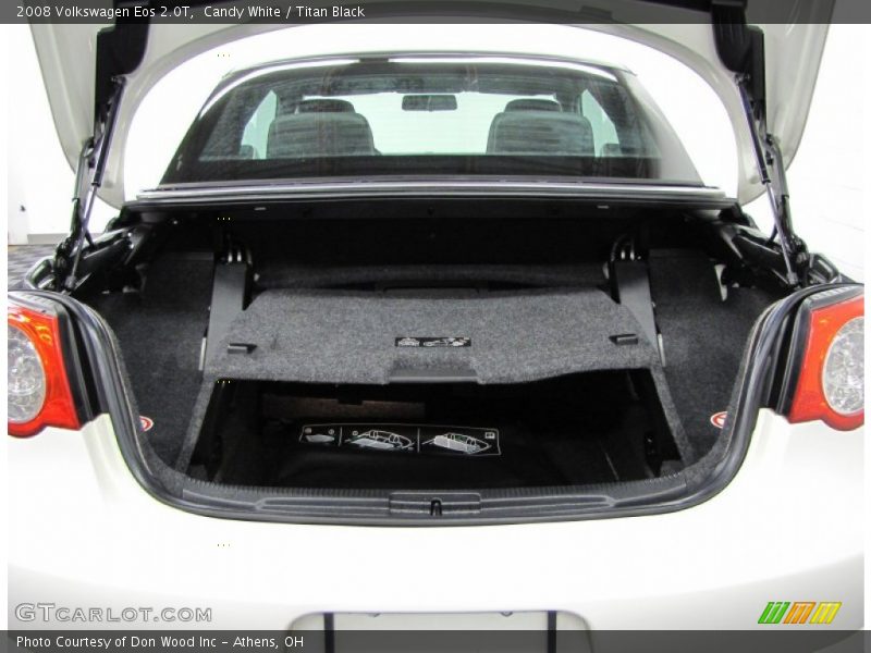 Candy White / Titan Black 2008 Volkswagen Eos 2.0T