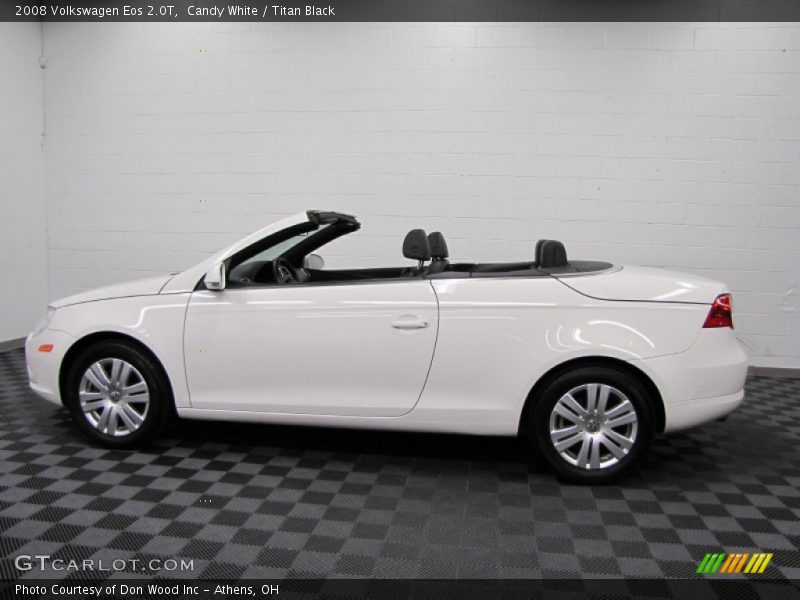 Candy White / Titan Black 2008 Volkswagen Eos 2.0T