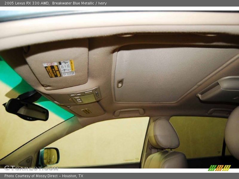 Breakwater Blue Metallic / Ivory 2005 Lexus RX 330 AWD
