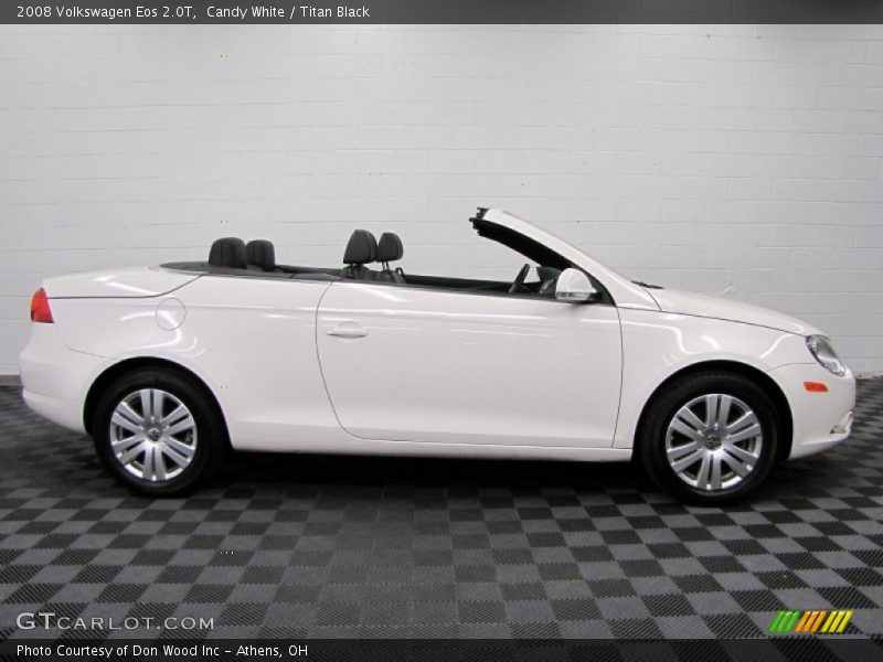 Candy White / Titan Black 2008 Volkswagen Eos 2.0T