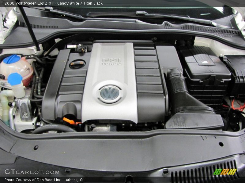 Candy White / Titan Black 2008 Volkswagen Eos 2.0T