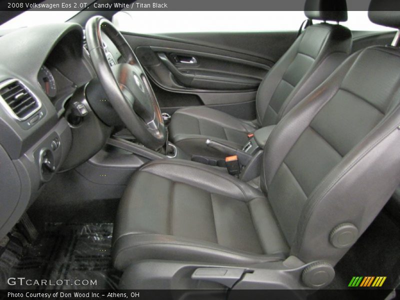 Candy White / Titan Black 2008 Volkswagen Eos 2.0T