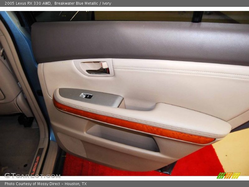Breakwater Blue Metallic / Ivory 2005 Lexus RX 330 AWD