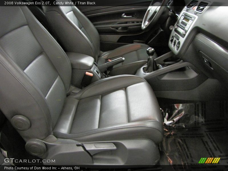 Candy White / Titan Black 2008 Volkswagen Eos 2.0T