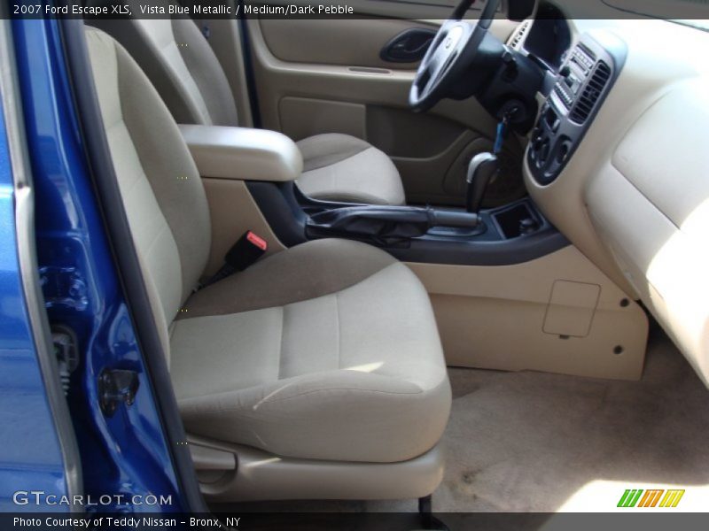 Vista Blue Metallic / Medium/Dark Pebble 2007 Ford Escape XLS