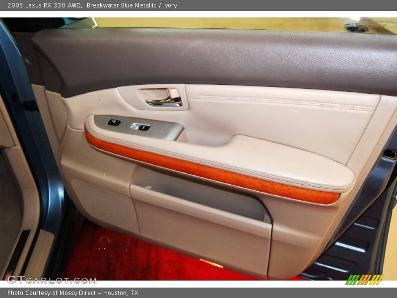 Breakwater Blue Metallic / Ivory 2005 Lexus RX 330 AWD