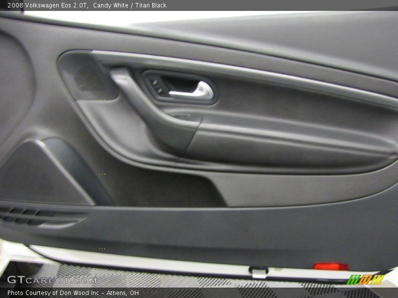 Candy White / Titan Black 2008 Volkswagen Eos 2.0T