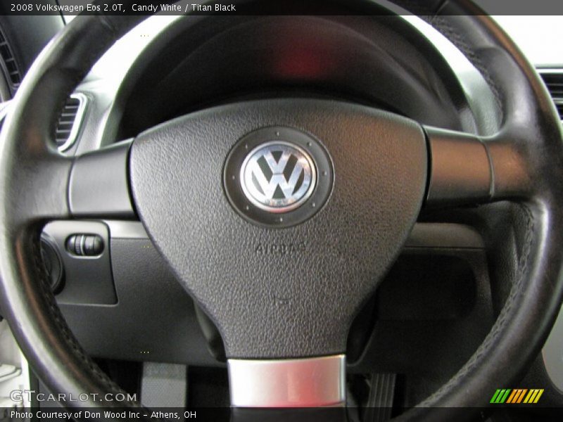 Candy White / Titan Black 2008 Volkswagen Eos 2.0T