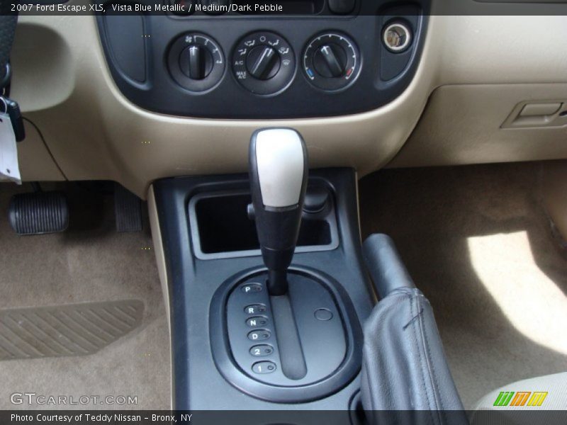 Vista Blue Metallic / Medium/Dark Pebble 2007 Ford Escape XLS