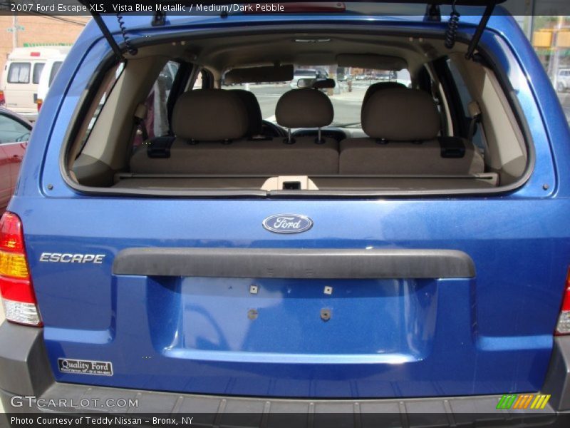 Vista Blue Metallic / Medium/Dark Pebble 2007 Ford Escape XLS