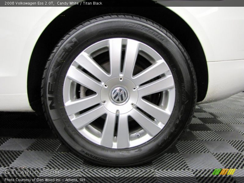 Candy White / Titan Black 2008 Volkswagen Eos 2.0T