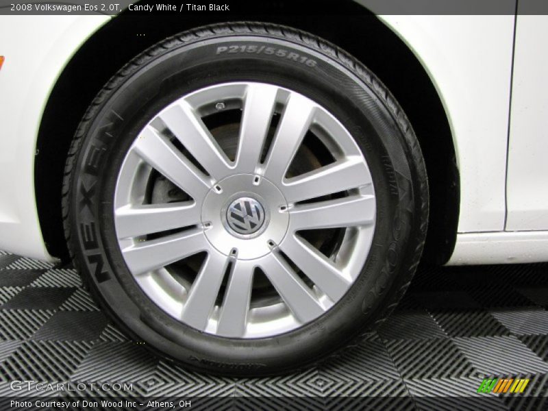 Candy White / Titan Black 2008 Volkswagen Eos 2.0T