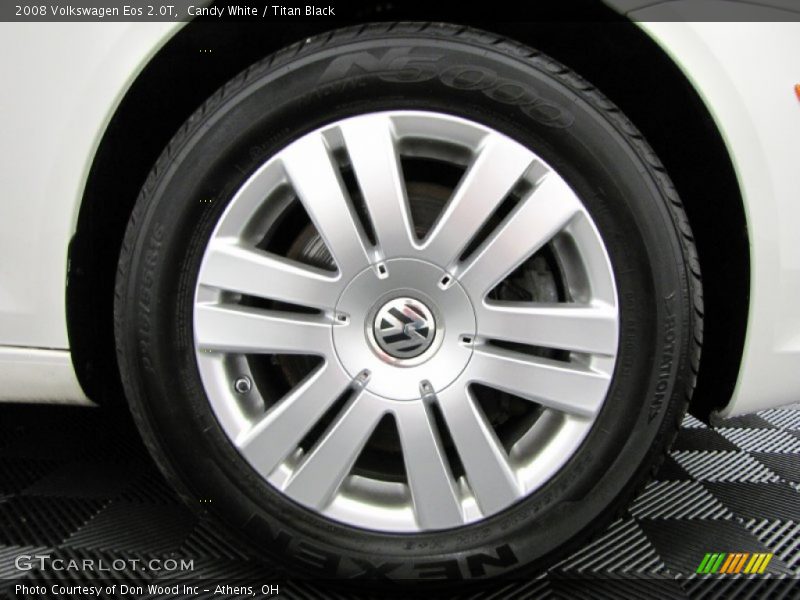 Candy White / Titan Black 2008 Volkswagen Eos 2.0T