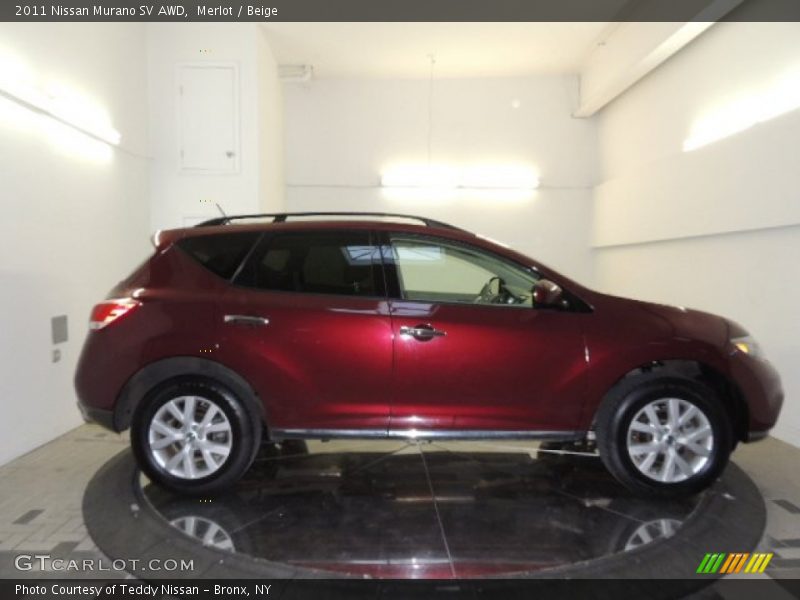 Merlot / Beige 2011 Nissan Murano SV AWD