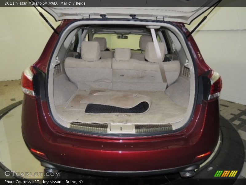 Merlot / Beige 2011 Nissan Murano SV AWD