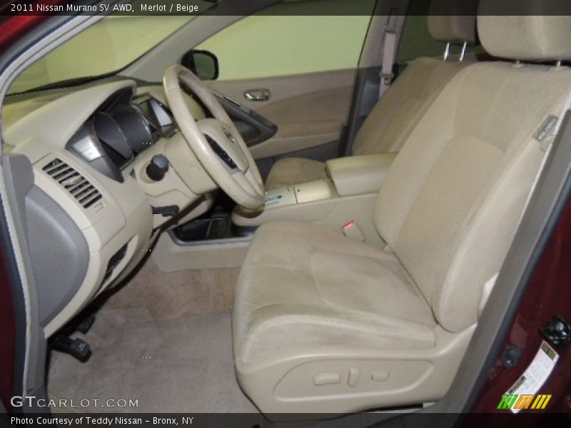 Merlot / Beige 2011 Nissan Murano SV AWD