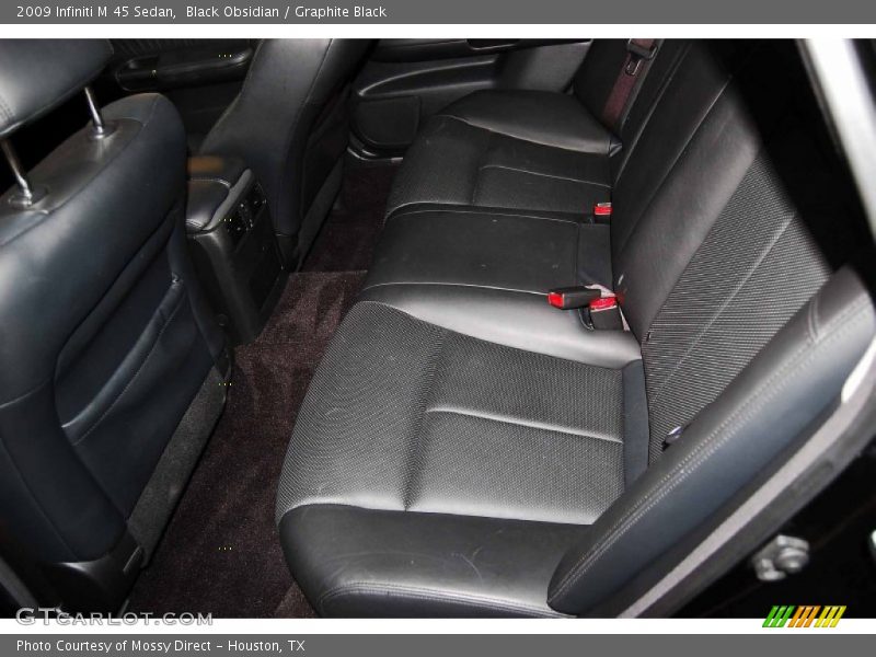 Black Obsidian / Graphite Black 2009 Infiniti M 45 Sedan