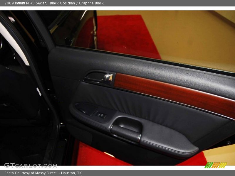 Black Obsidian / Graphite Black 2009 Infiniti M 45 Sedan